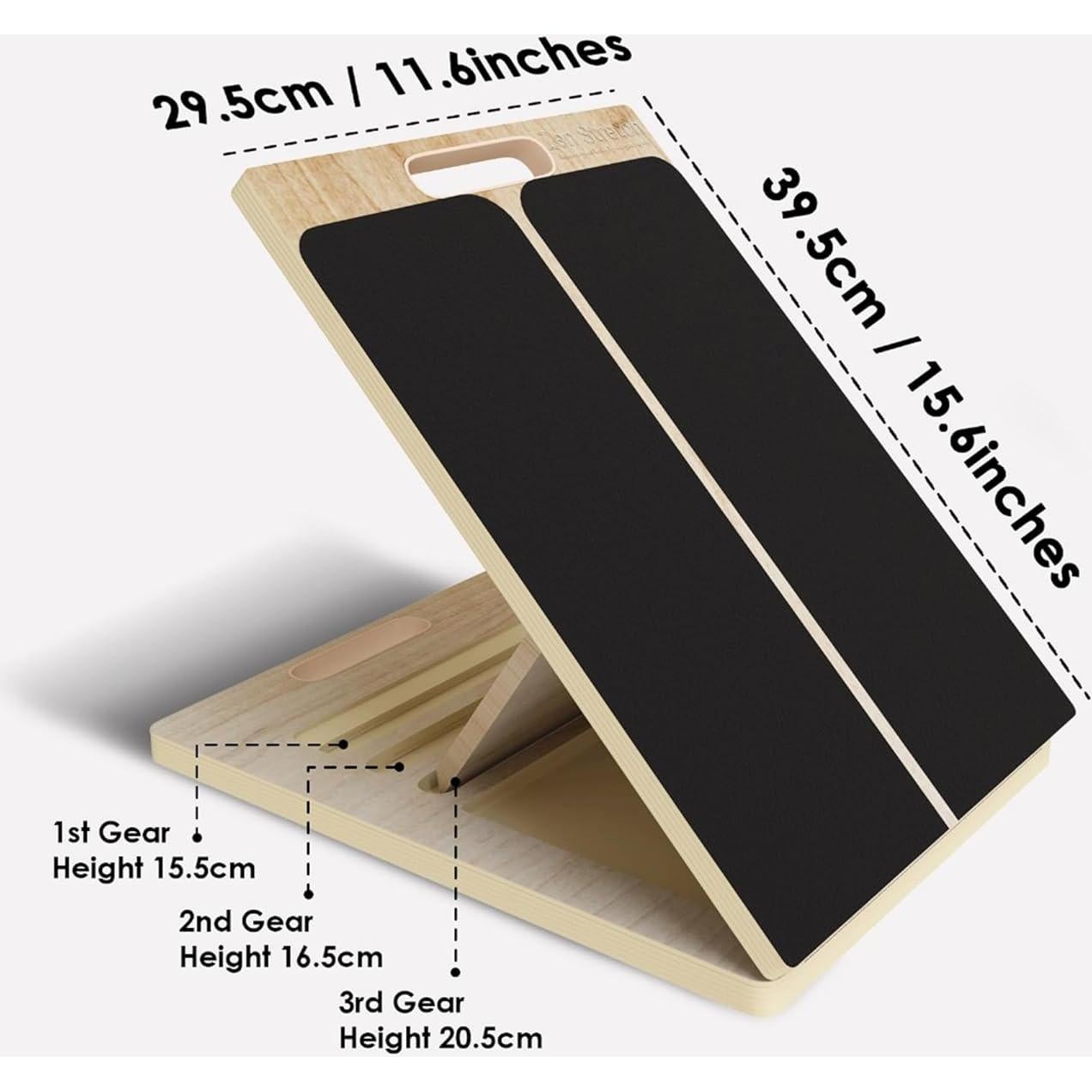 Tablero Inclinado de Madera Zenflex Ajustable para Estiramientos