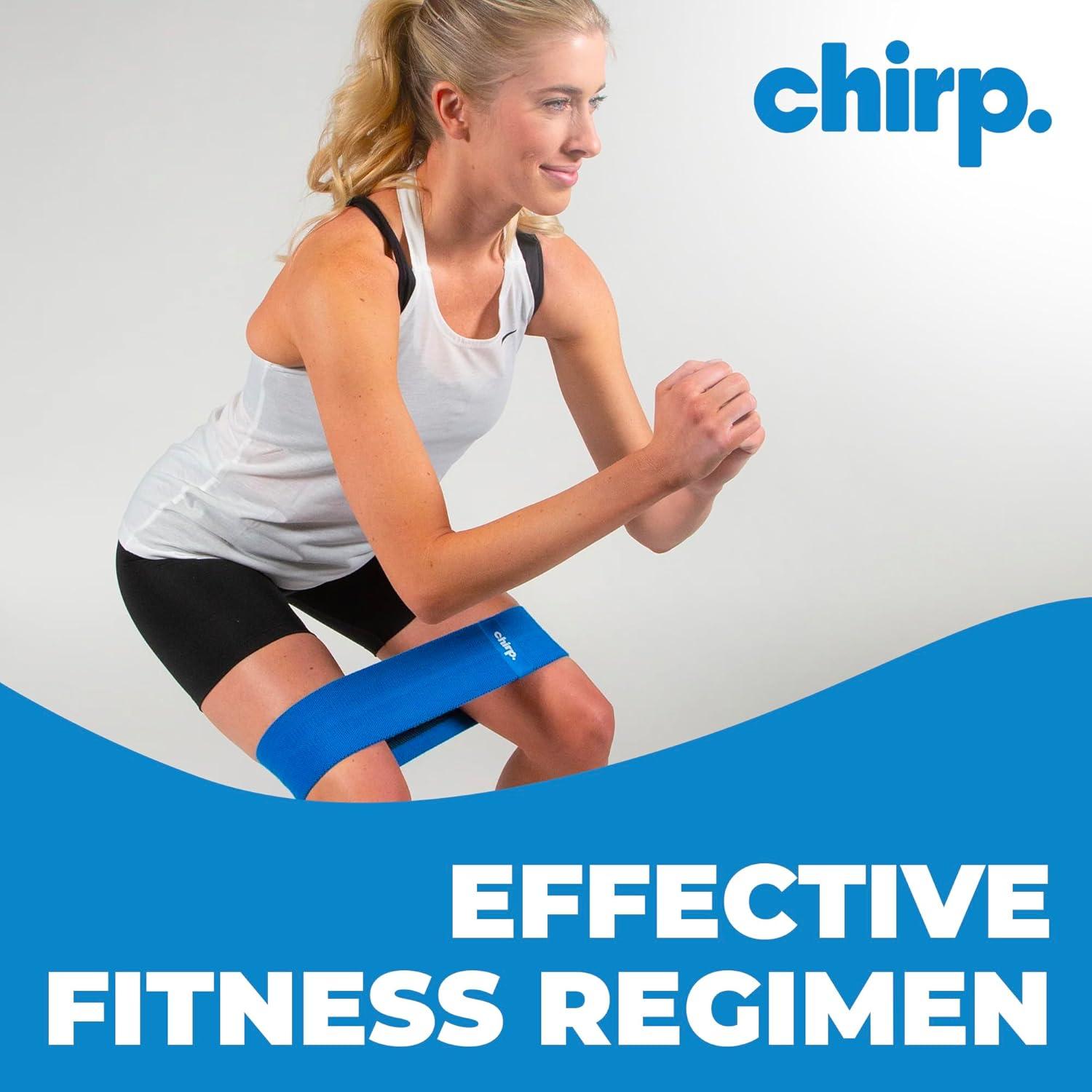 Bandas de Resistencia Chirp - 3 Niveles, 80 cm, Calidad Premium