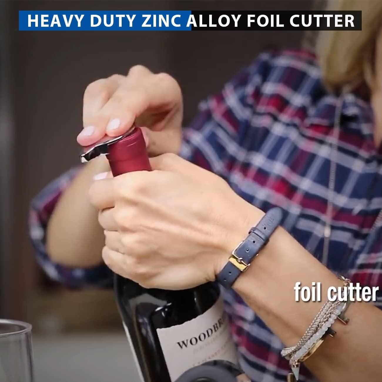 Abrebotellas de Vino KEISSCO Acero Inoxidable con Cortador