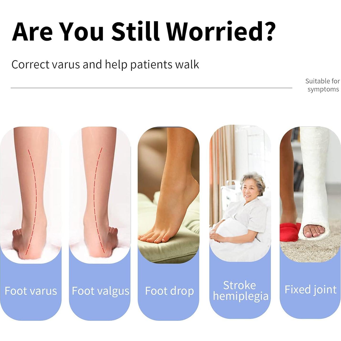 Férula de Tobillo AFO Shuyan Jiao Mediana-Derecha