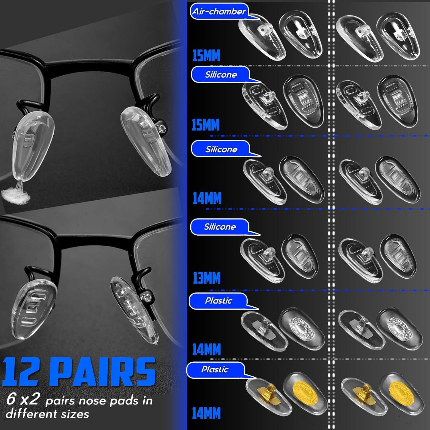 Kit de Reparación de Gafas MINGFIX con Tornillos y Pinzas
