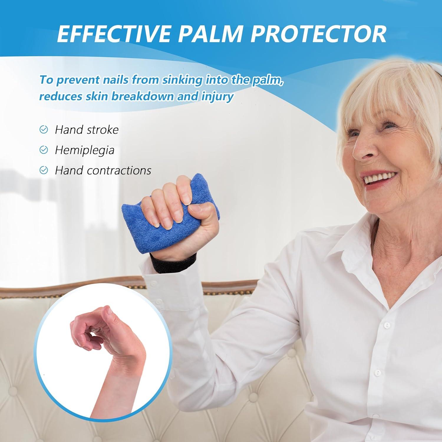 Protector de Palma Ergonomico Joingood Azul para Rehabilitación