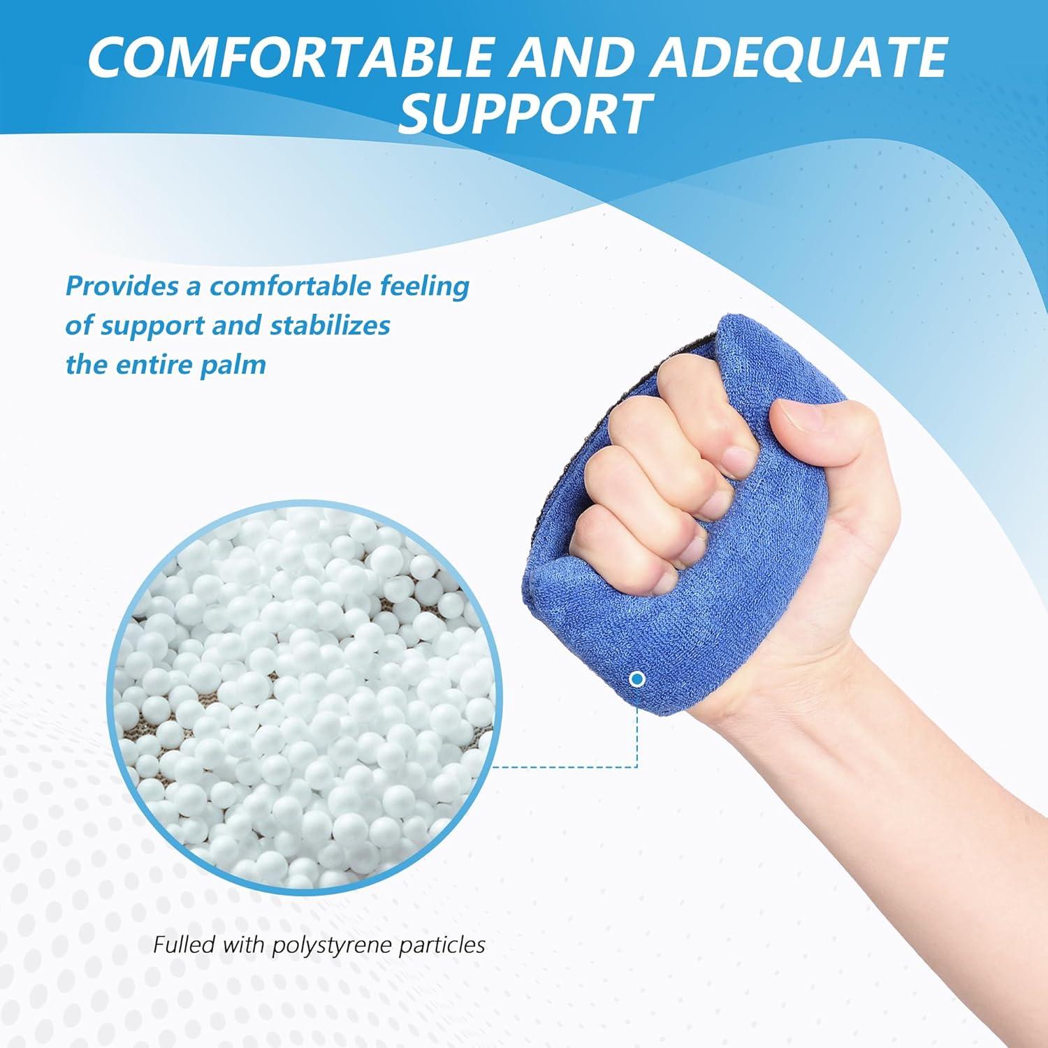 Protector de Palma Ergonomico Joingood Azul para Rehabilitación