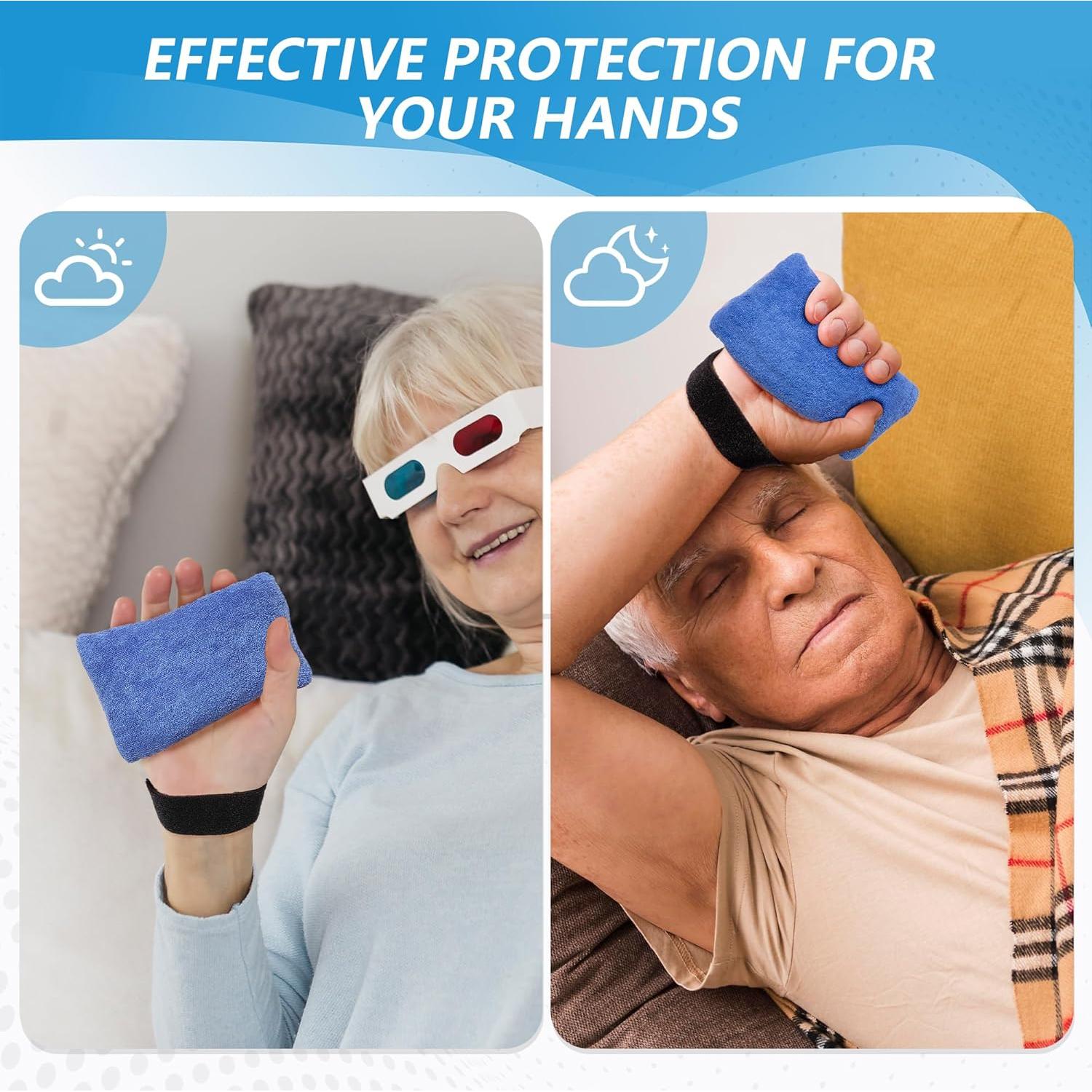 Protector de Palma Ergonomico Joingood Azul para Rehabilitación