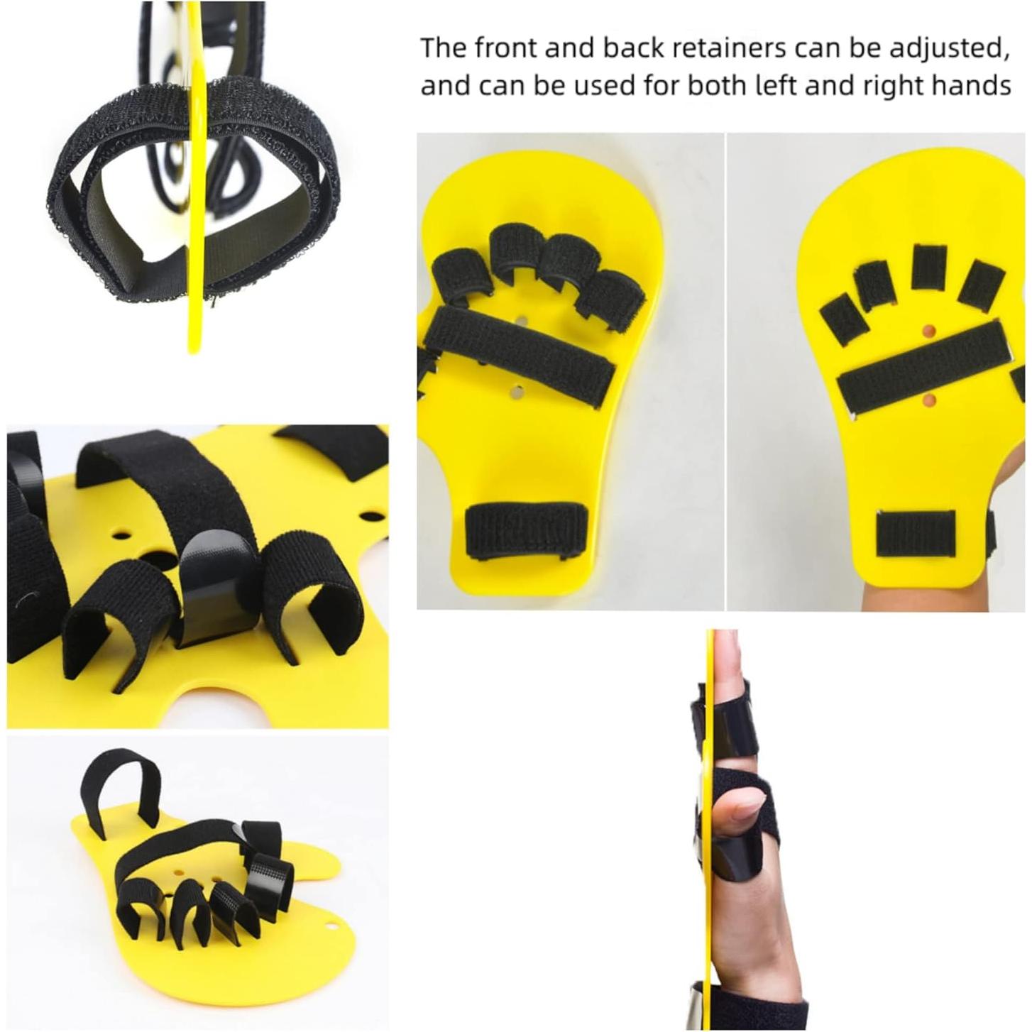 Ortesis para Dedos FANBODTA Amarilla Rehabilitación 24x17cm