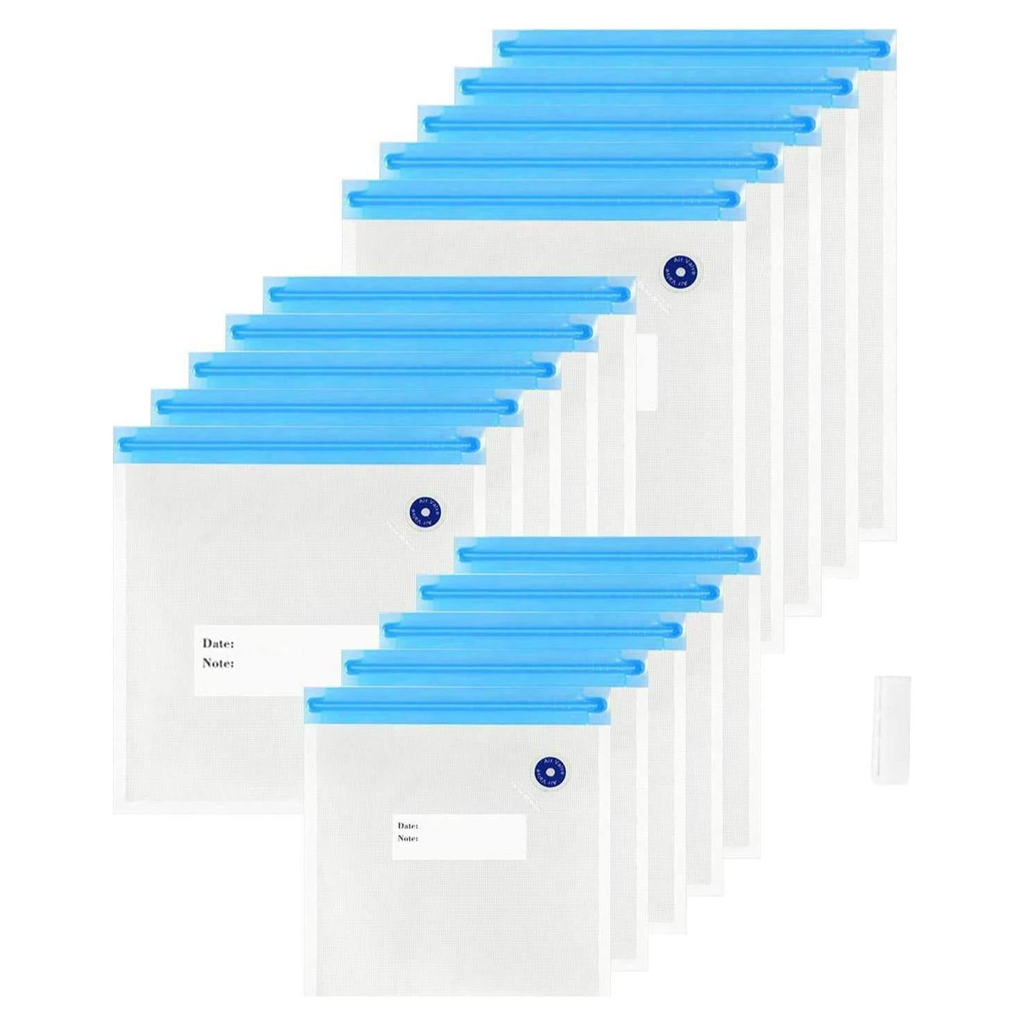 Bolsas de Sellado al Vacío MOVEHI 15 Piezas Reutilizables