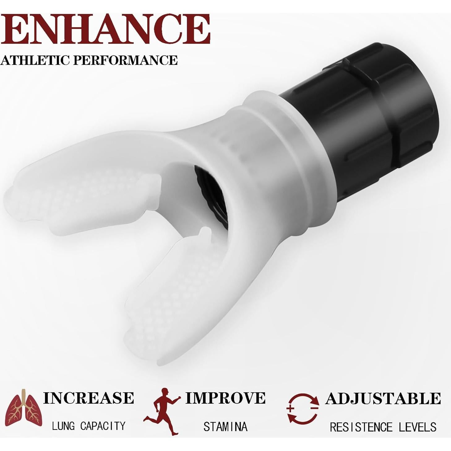 Entrenador de Respiración LAKHAH LT001 Ajustable para Ejercicio