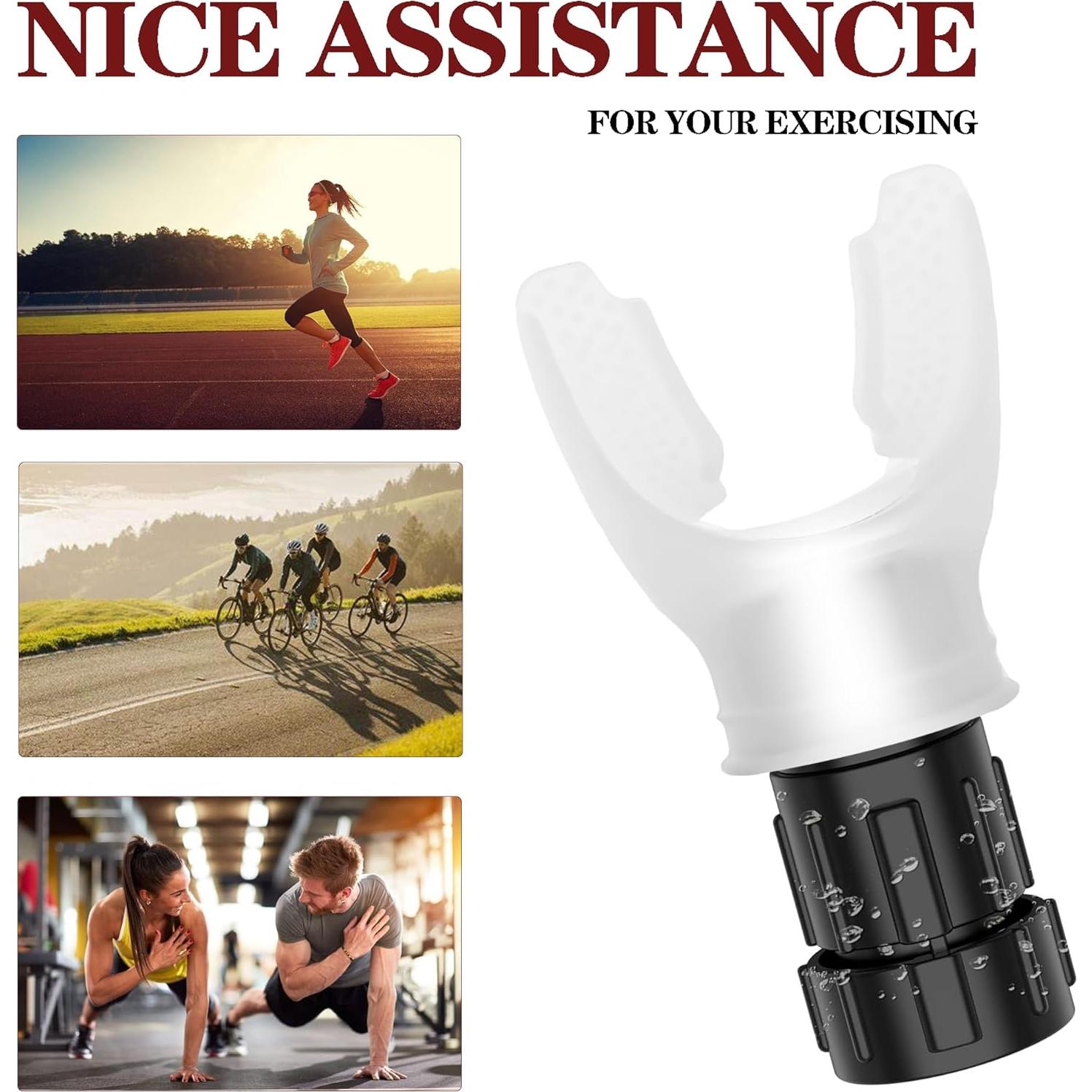 Entrenador de Respiración LAKHAH LT001 Ajustable para Ejercicio