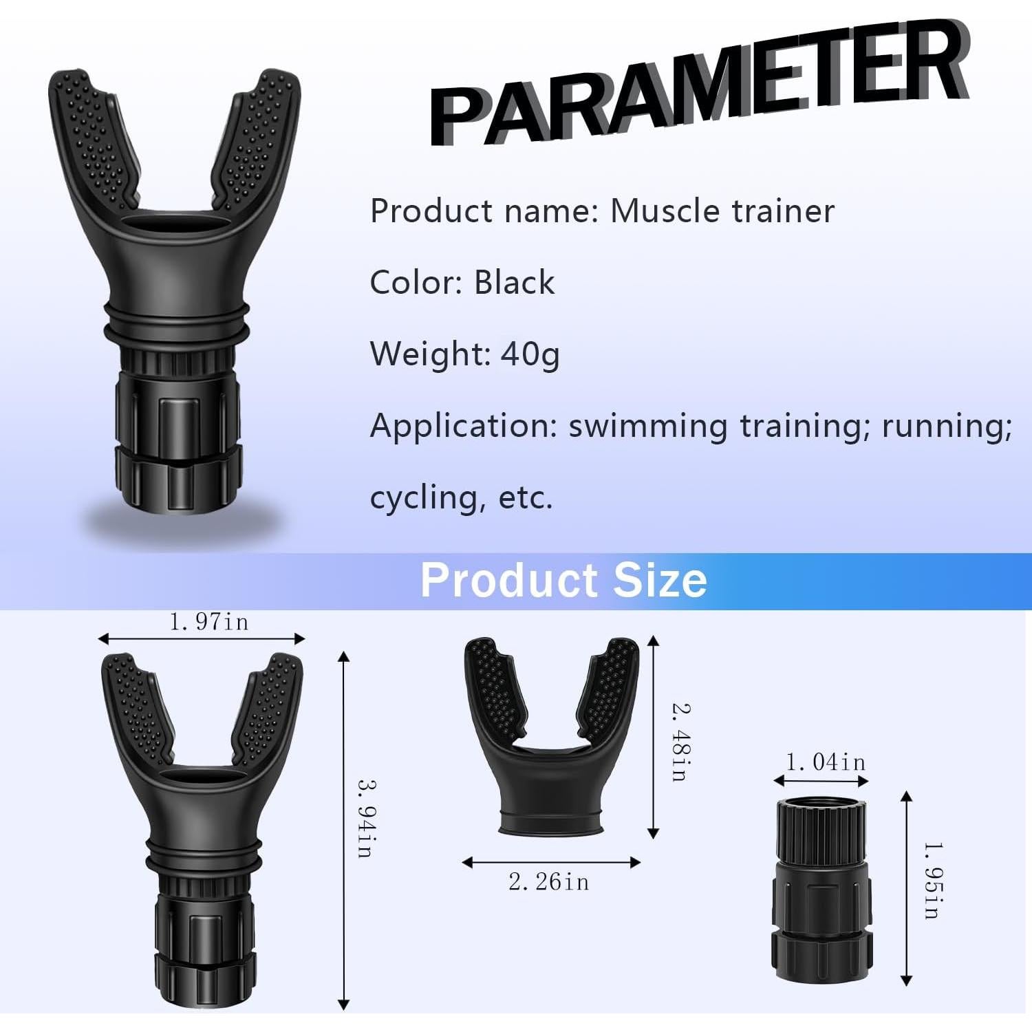 Entrenador de Respiración CLEMENT CLARKE Modelo 3120001 Silicona