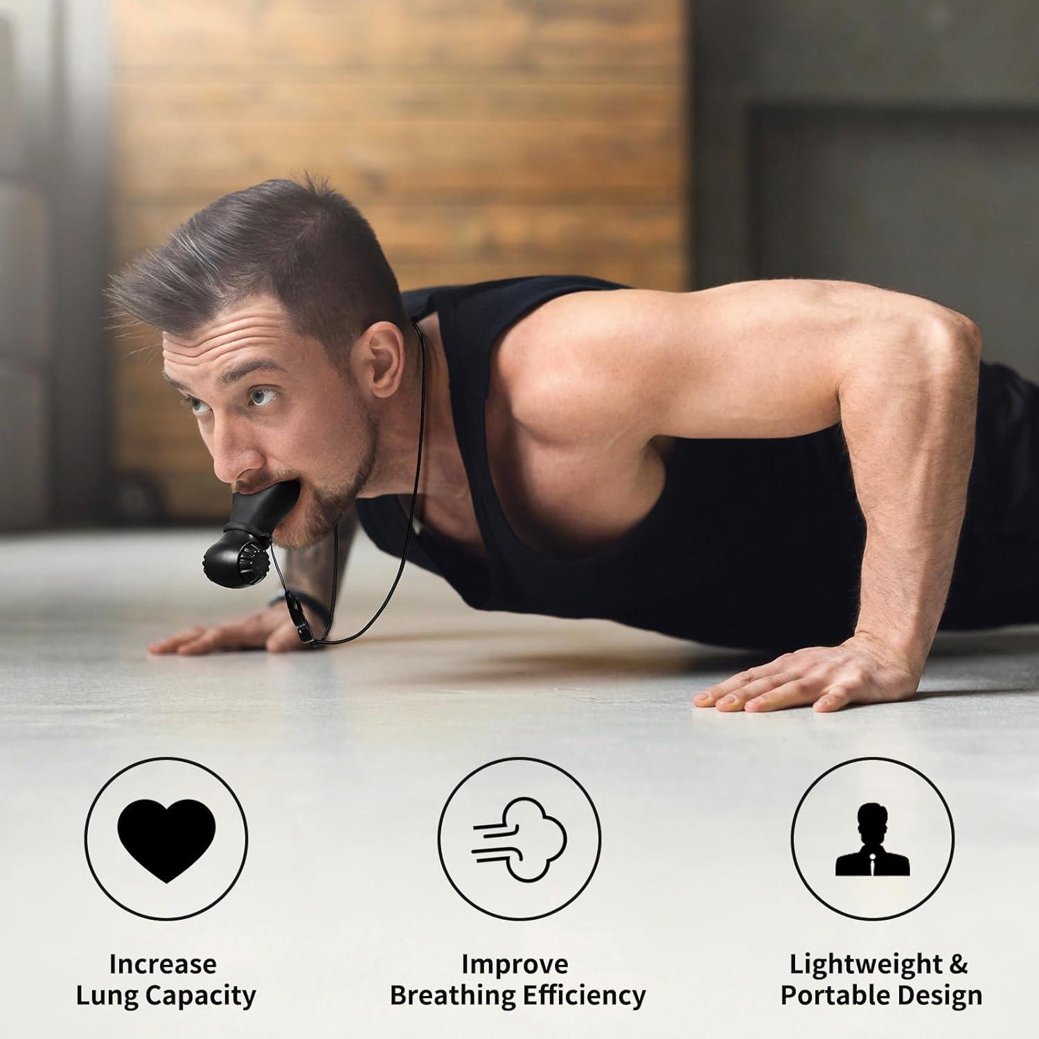 Entrenador de Respiración Spectent BRT001 Portátil 95g