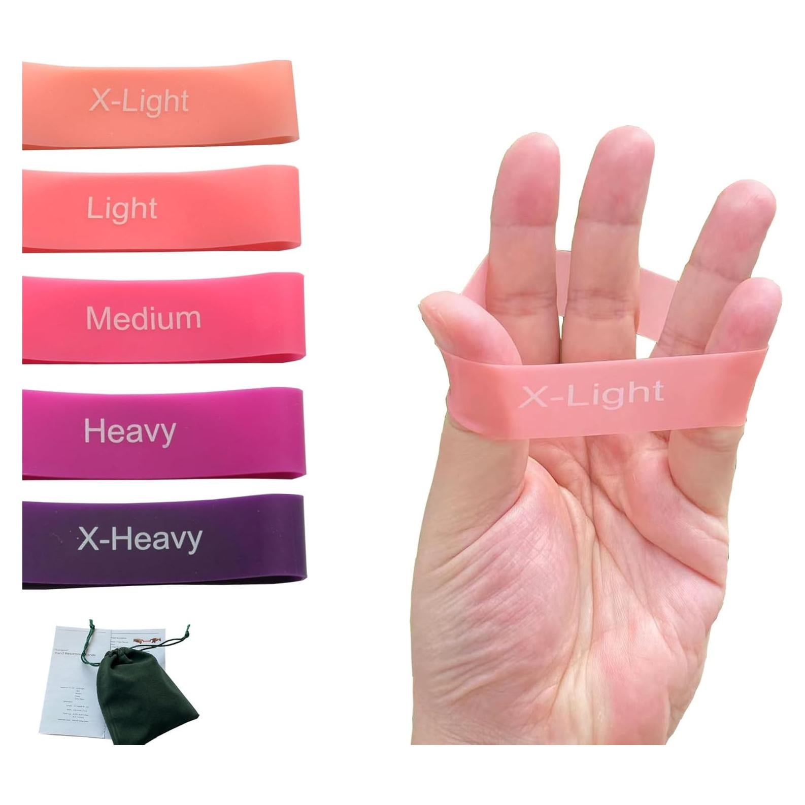 Bandas de Resistencia para Manos Tesistance - 5 Niveles