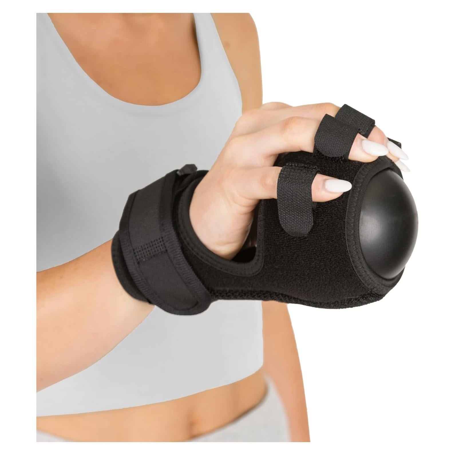 Férula Anti Espasticidad BraceAbility para Mano - Alivio de Calambres y Tratamiento de Artritis