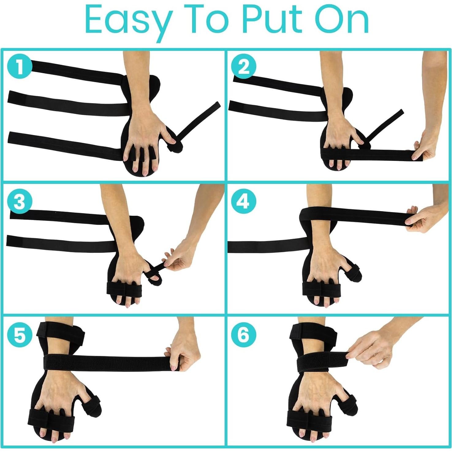 Férula de Mano en Reposo Vive - Soporte para Tendinitis y Artritis