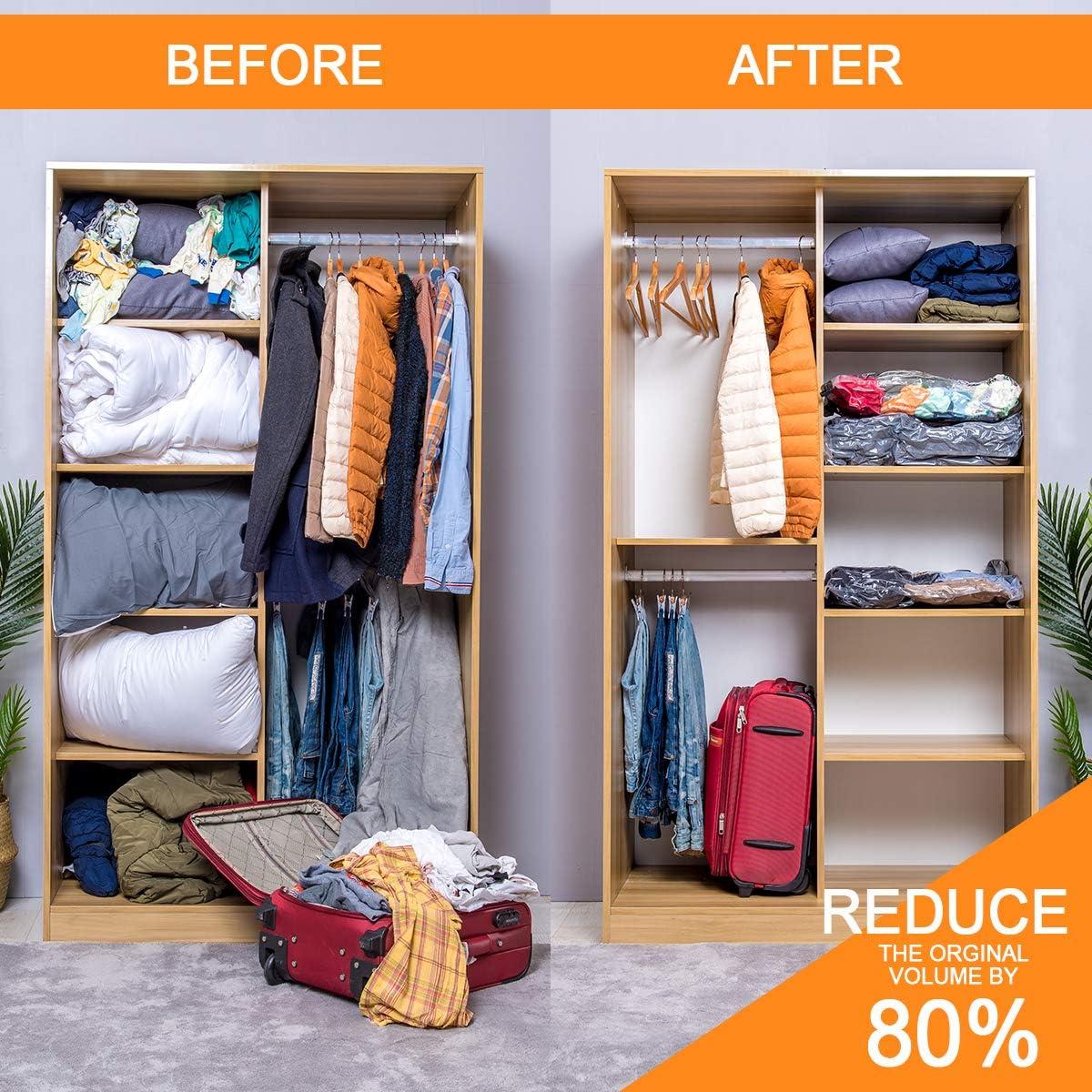 Paquete 12 Bolsas Almacenamiento Vacío GONGSHI 3 Jumbo 3 Grandes