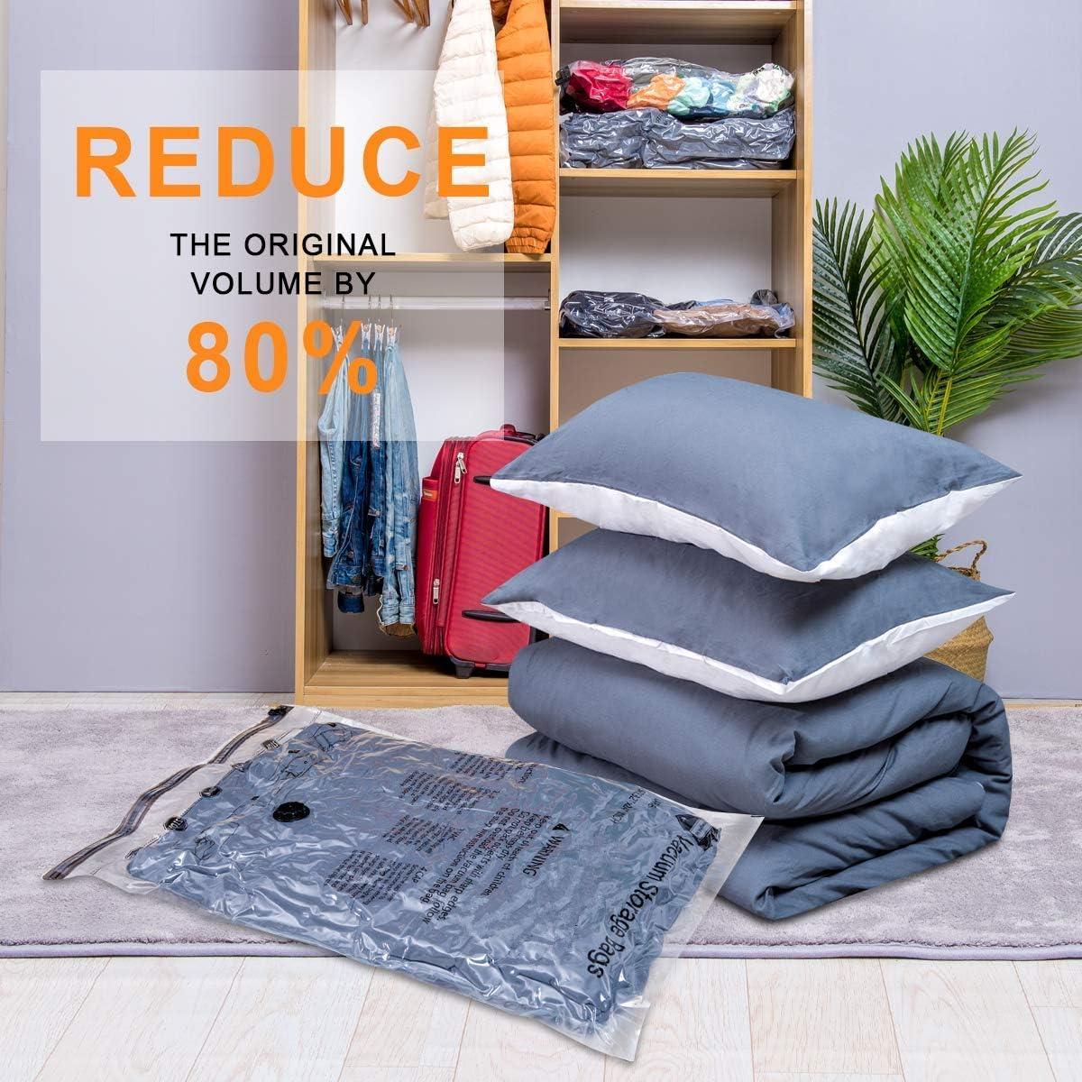 Paquete 12 Bolsas Almacenamiento Vacío GONGSHI 3 Jumbo 3 Grandes