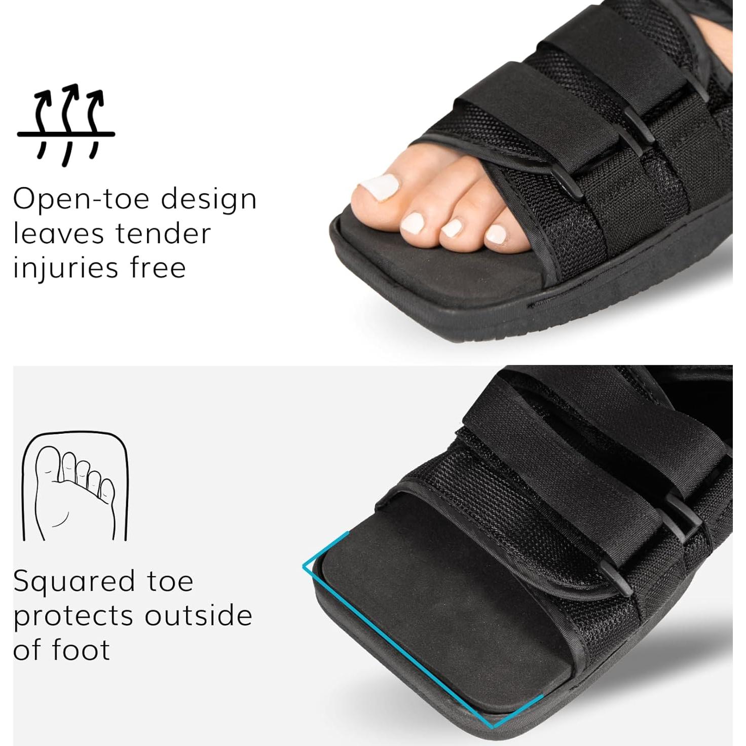 Zapato Postoperatorio Ortopédico BraceAbility Femenino M