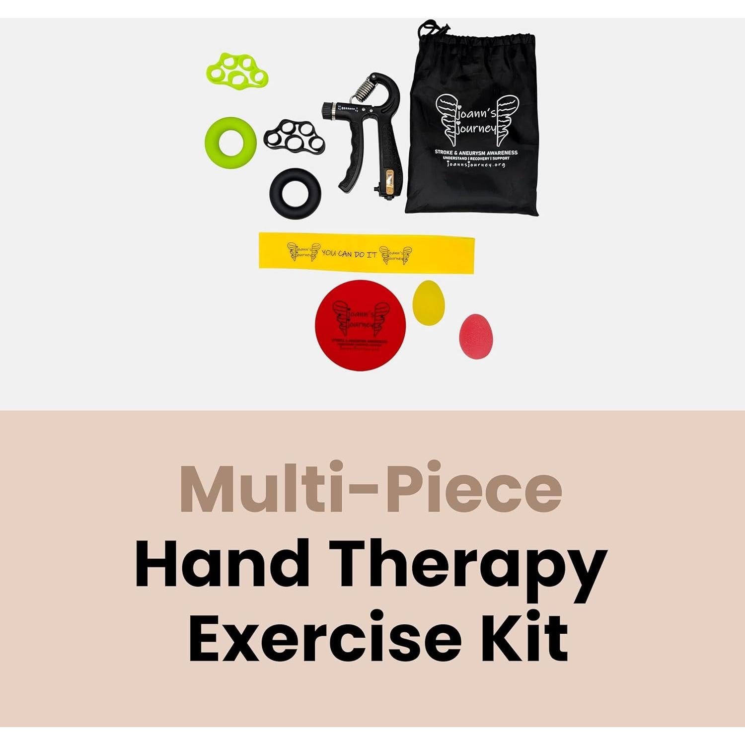 Kit de Ejercicio Terapia Mano JoAnn's Journey Rehabilitación