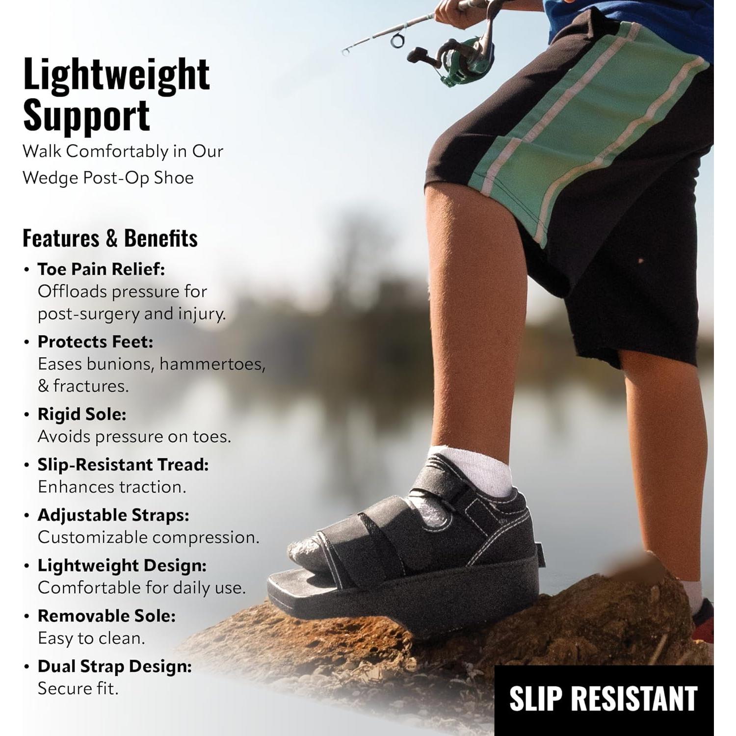 Zapato Post-Operativo Wedge Braceapedia Talla XS