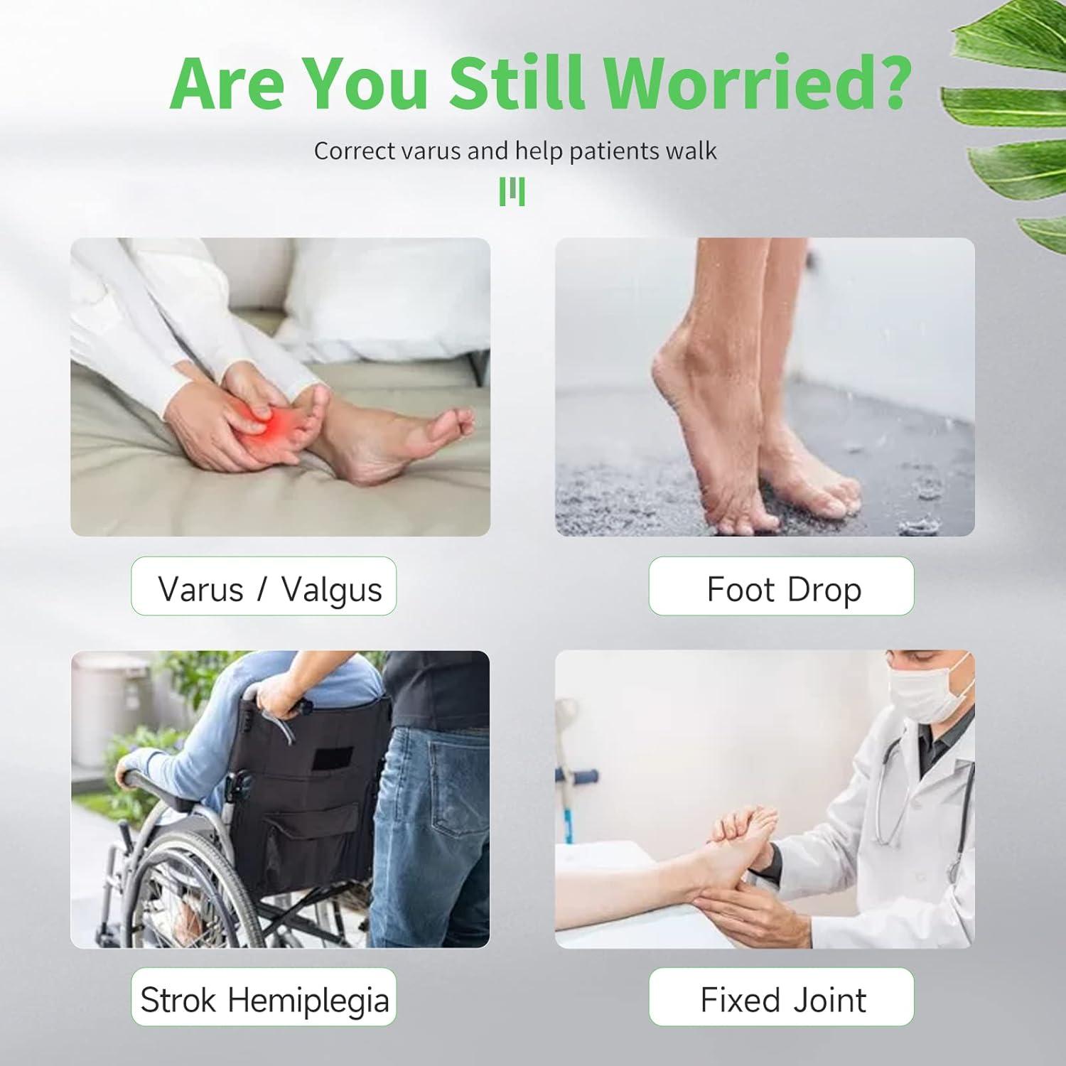 Férula AFO GHORTHOUD para Caída del Pie S-Derecho Confort