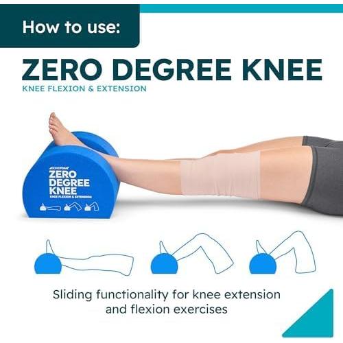 Rodillera Bone Foam Cero Grados para Rehabilitación de Rodilla