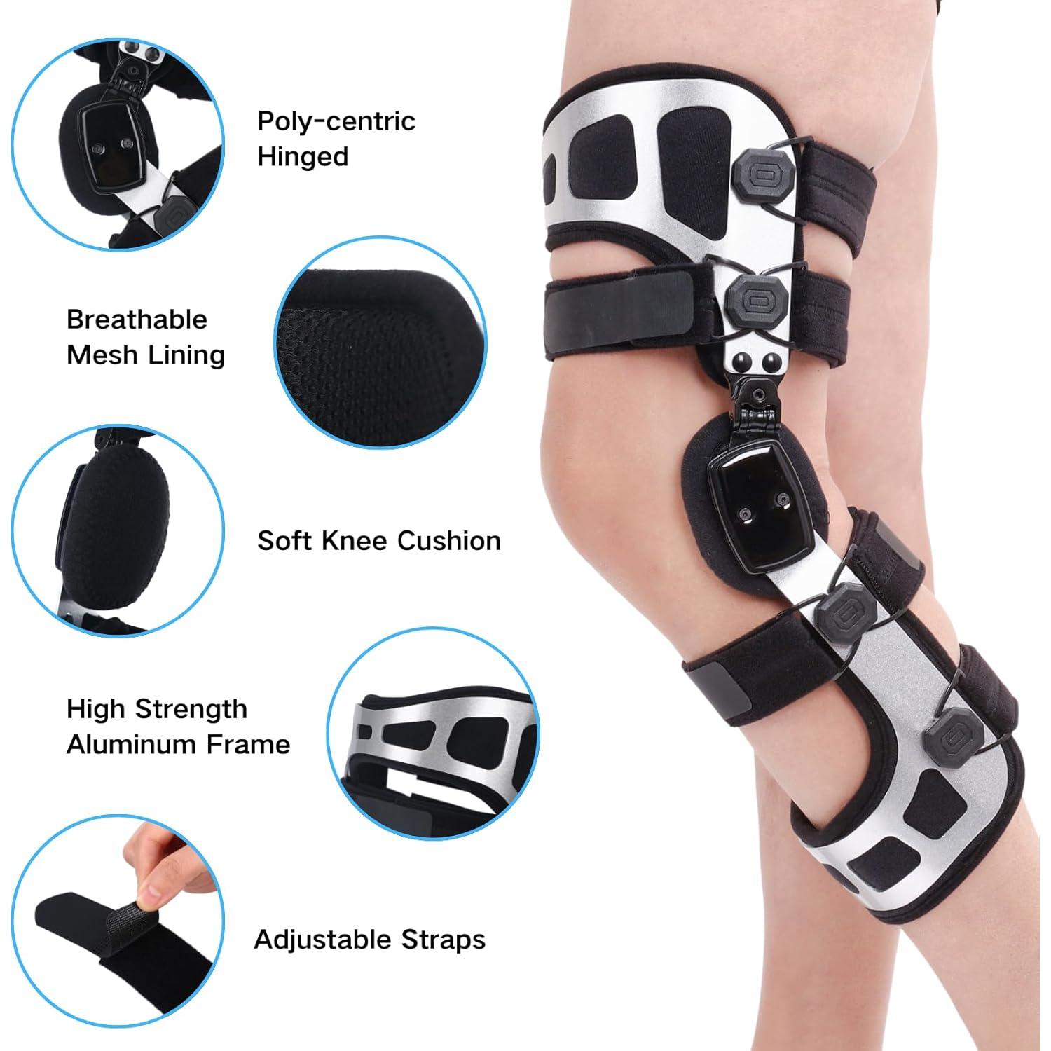 Soporte de Rodilla OA Mathgetin Doble Upright para Osteoartritis