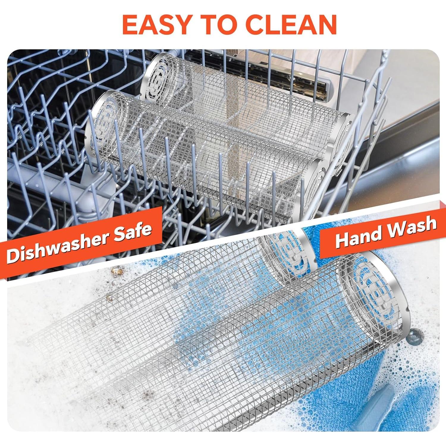 Cesta de BBQ 2 PCS YMXHK Acero Inoxidable 30 cm Multiuso