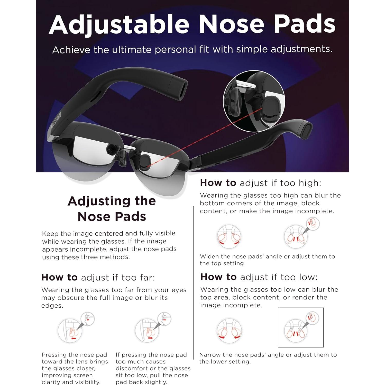 Lenovo Legion Glasses Gen 2 - Gafas Micro-OLED FHD 120Hz