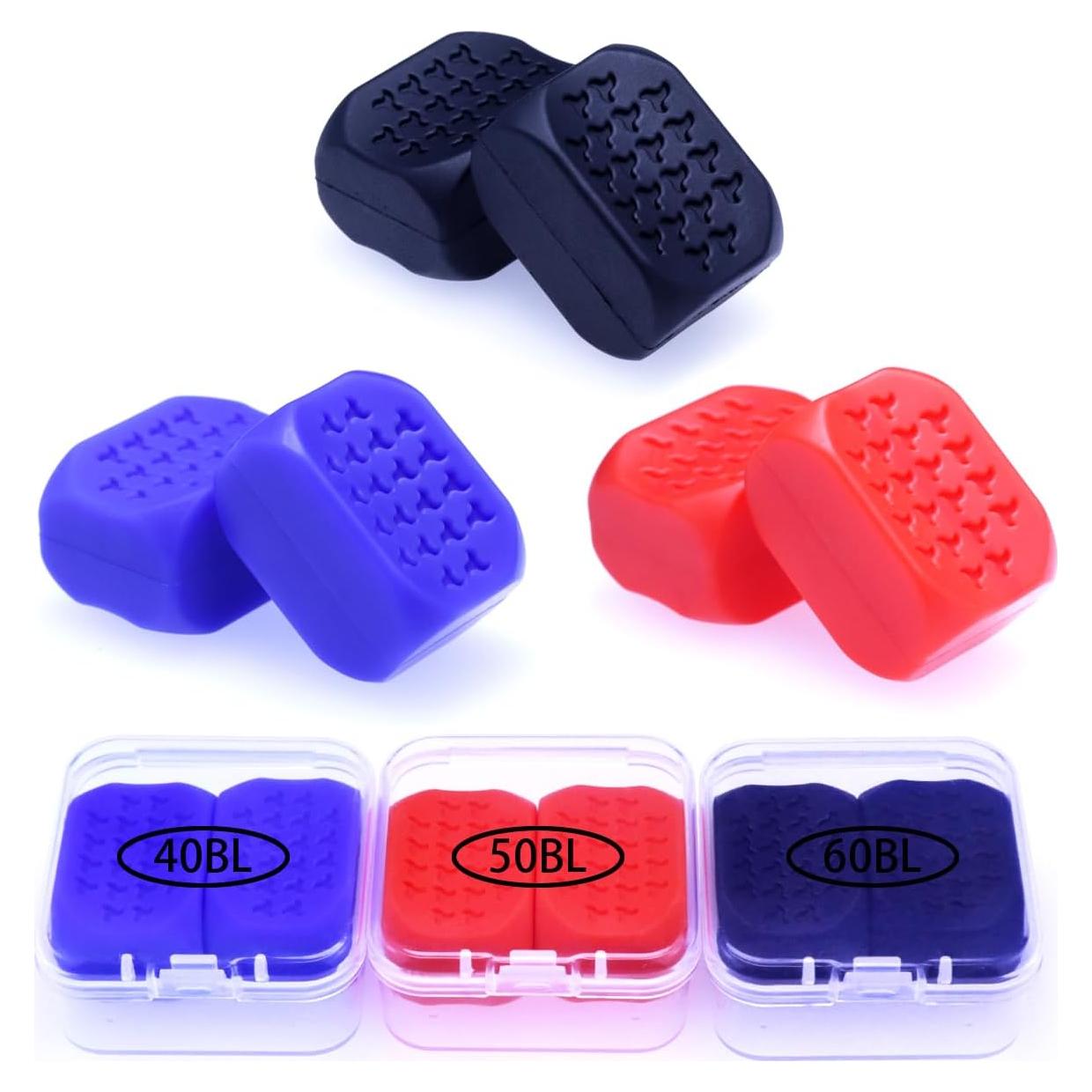 Ejercitador de Mandíbula COOLCHUMP 6 Piezas 3 Niveles Resistencia