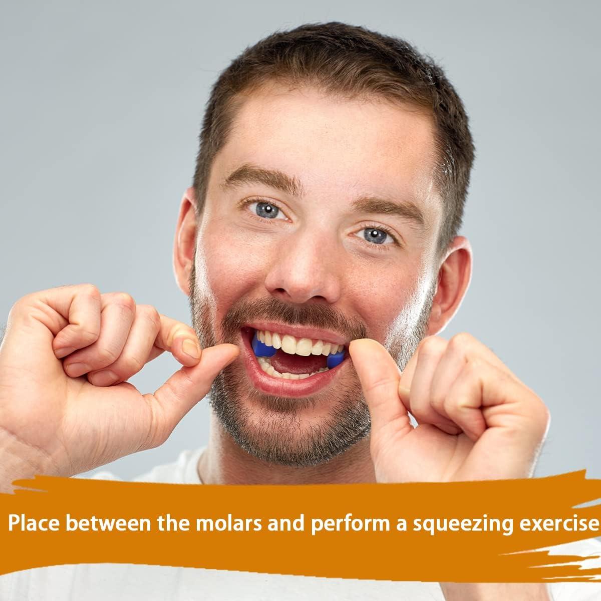 Ejercitador de Mandíbula COOLCHUMP 6 Piezas 3 Niveles Resistencia