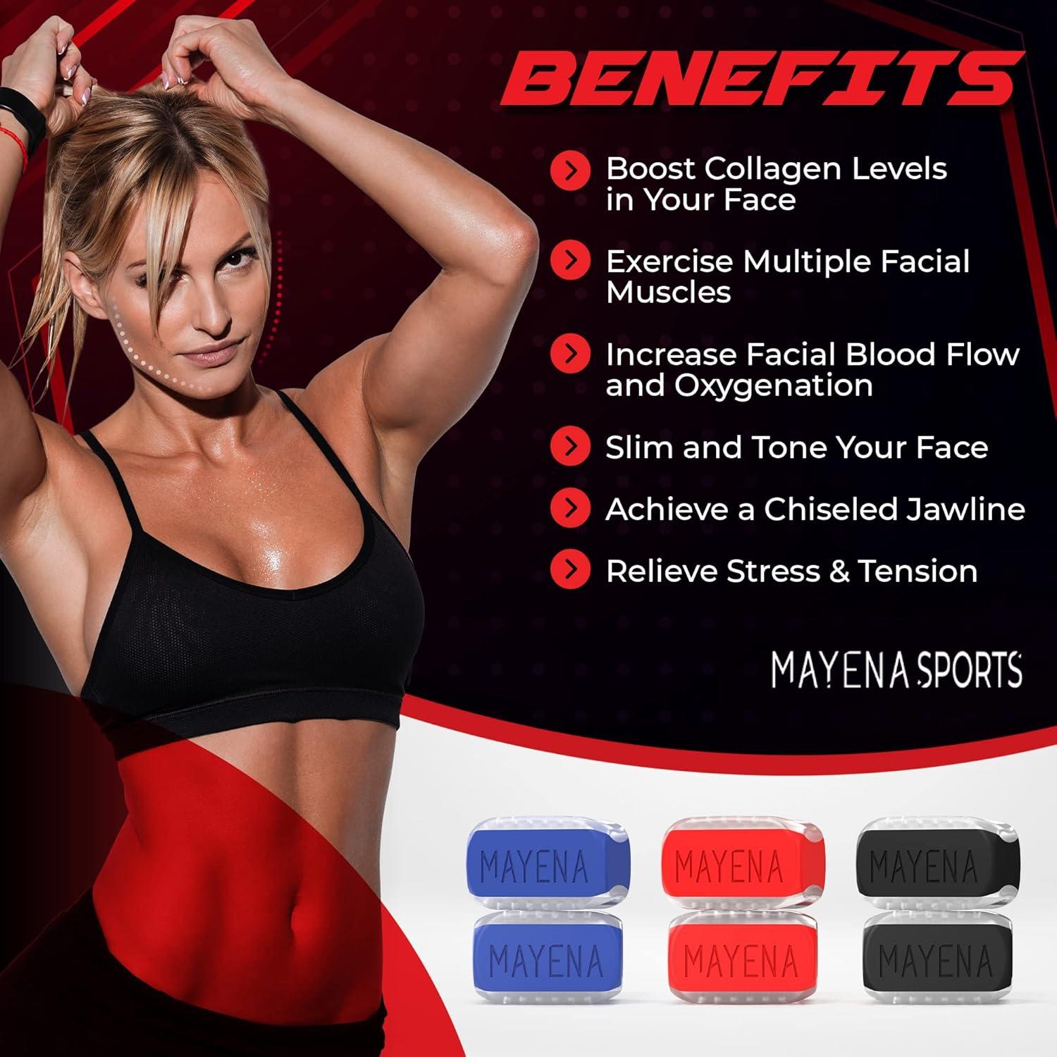 Ejercitador de Mandíbula Mayena Sport Intermedio 18 kg Rojo