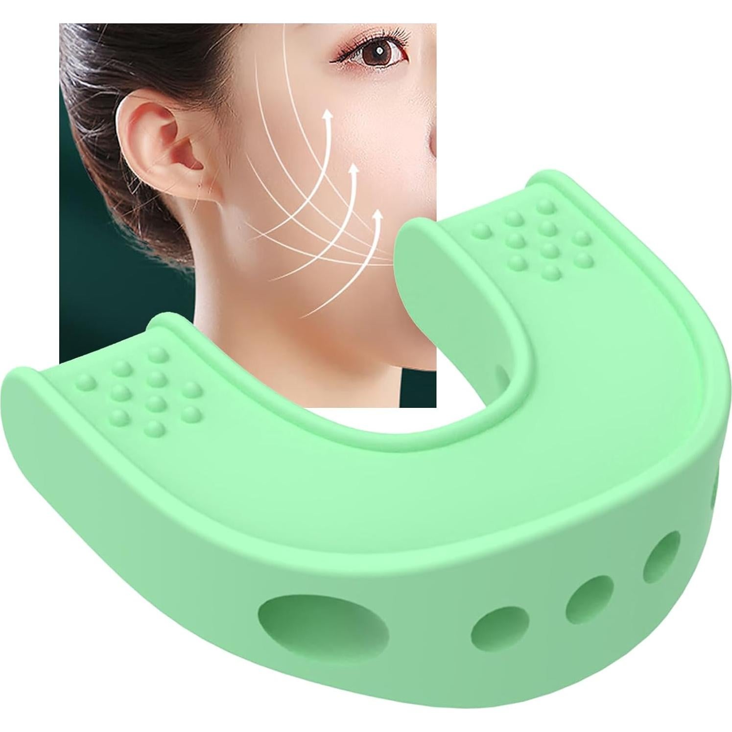 Ejercitador de Mandíbula de Silicona KobeIeen para Fitness