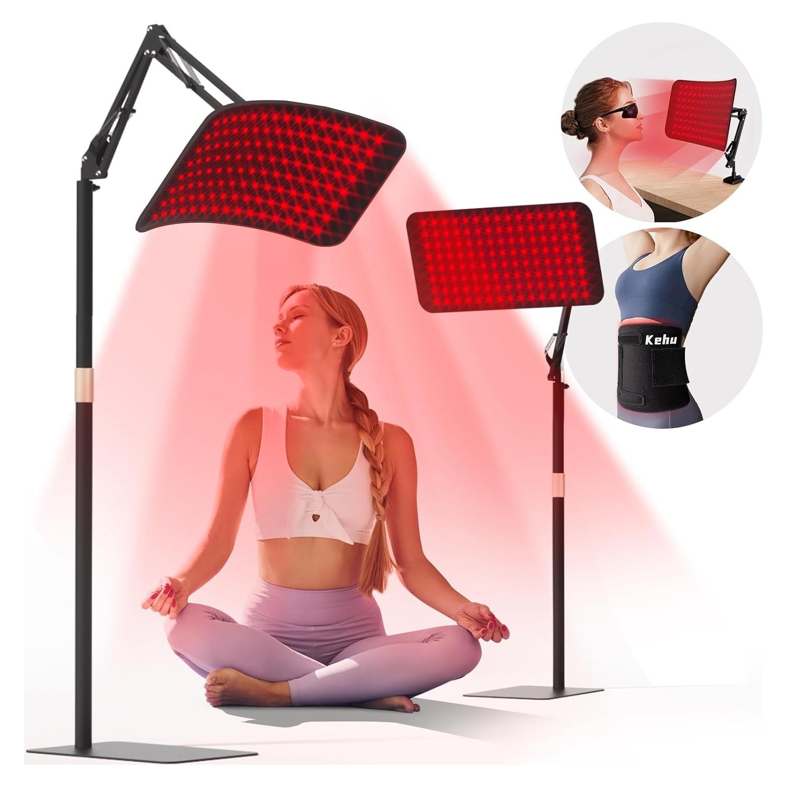 Terapia de Luz Roja 3 en 1 KEHU 660nm 850nm Ajustable