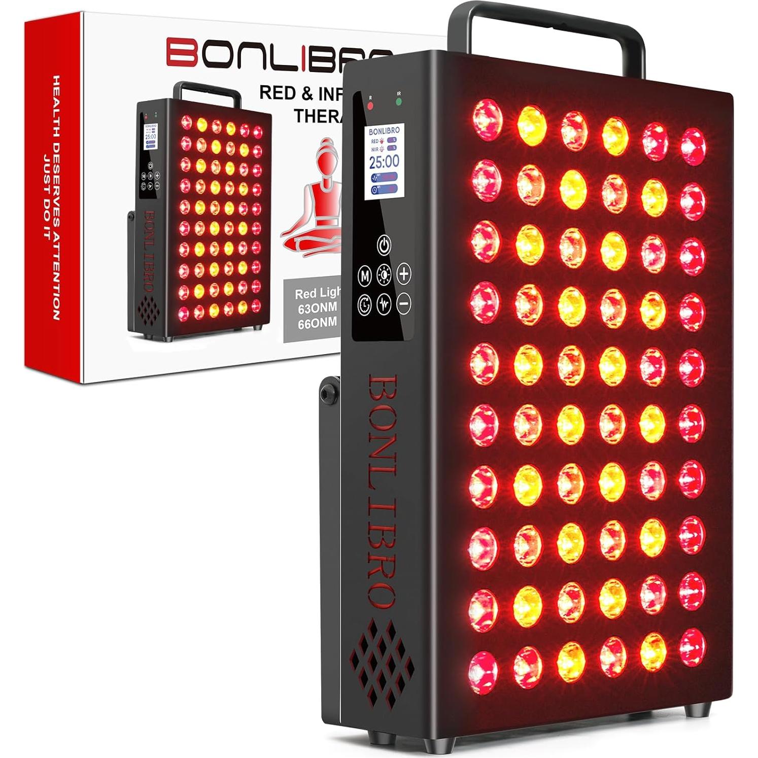 Panel de Terapia de Luz Roja BLISSCO BN-60 60 LEDs 105W