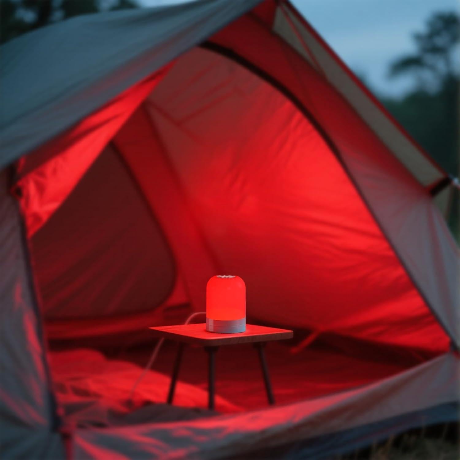 Lámpara Luz Roja para Dormir 670nm FEWCZZC Regulable