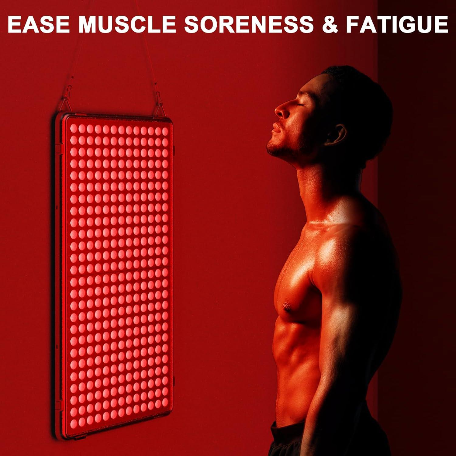 Panel de Luz Roja Terapéutica Anyork 660nm 55.88x29.97cm