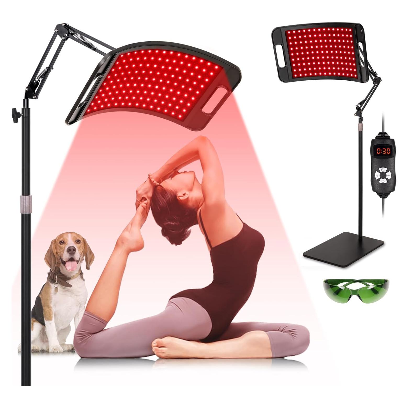 Terapia de Luz Roja SAVILER 660nm y 850nm para Cara y Cuerpo