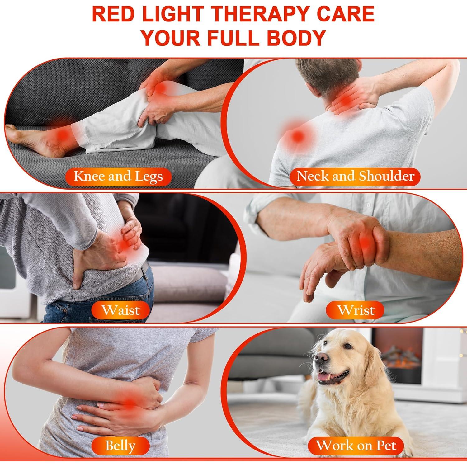 Terapia de Luz Roja SAVILER 660nm y 850nm para Cara y Cuerpo