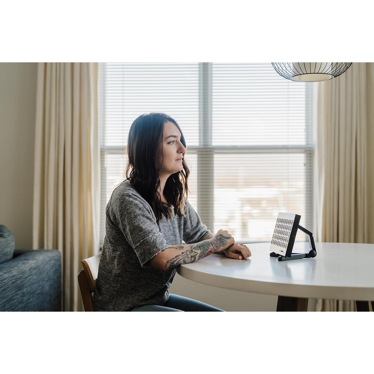 Panel de Terapia de Luz Roja Compacto Kanjo 26x25cm 1.29kg