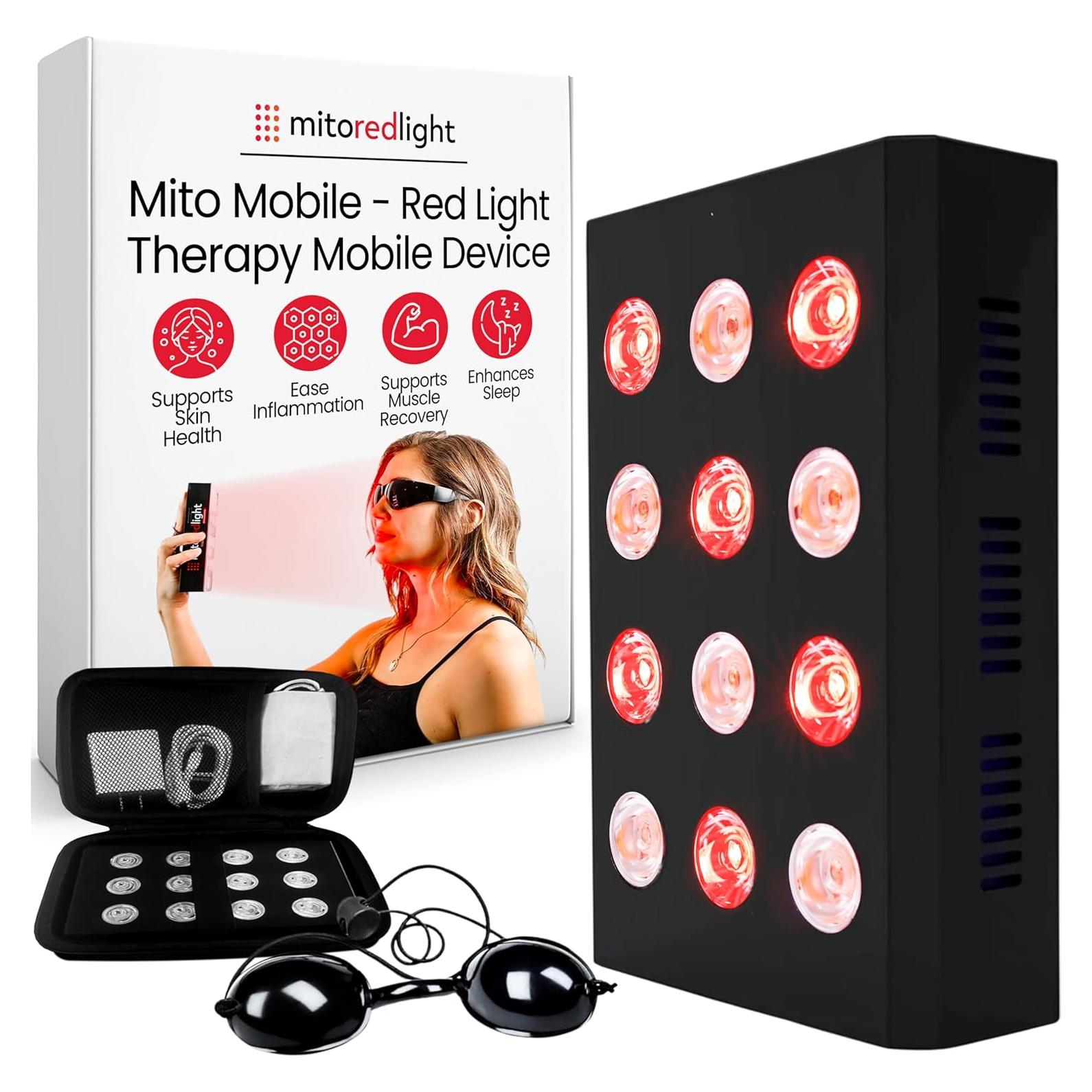 Panel de Luz Roja Mito Mobile - Terapia Inalámbrica Portátil