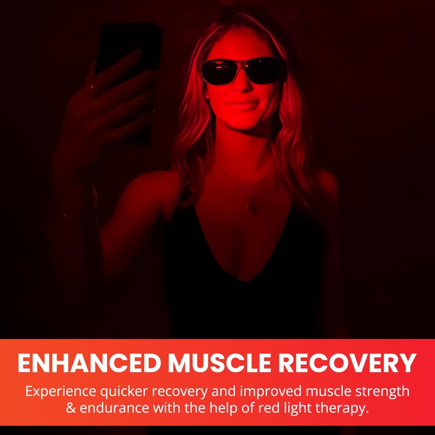 Panel de Luz Roja Mito Mobile - Terapia Inalámbrica Portátil