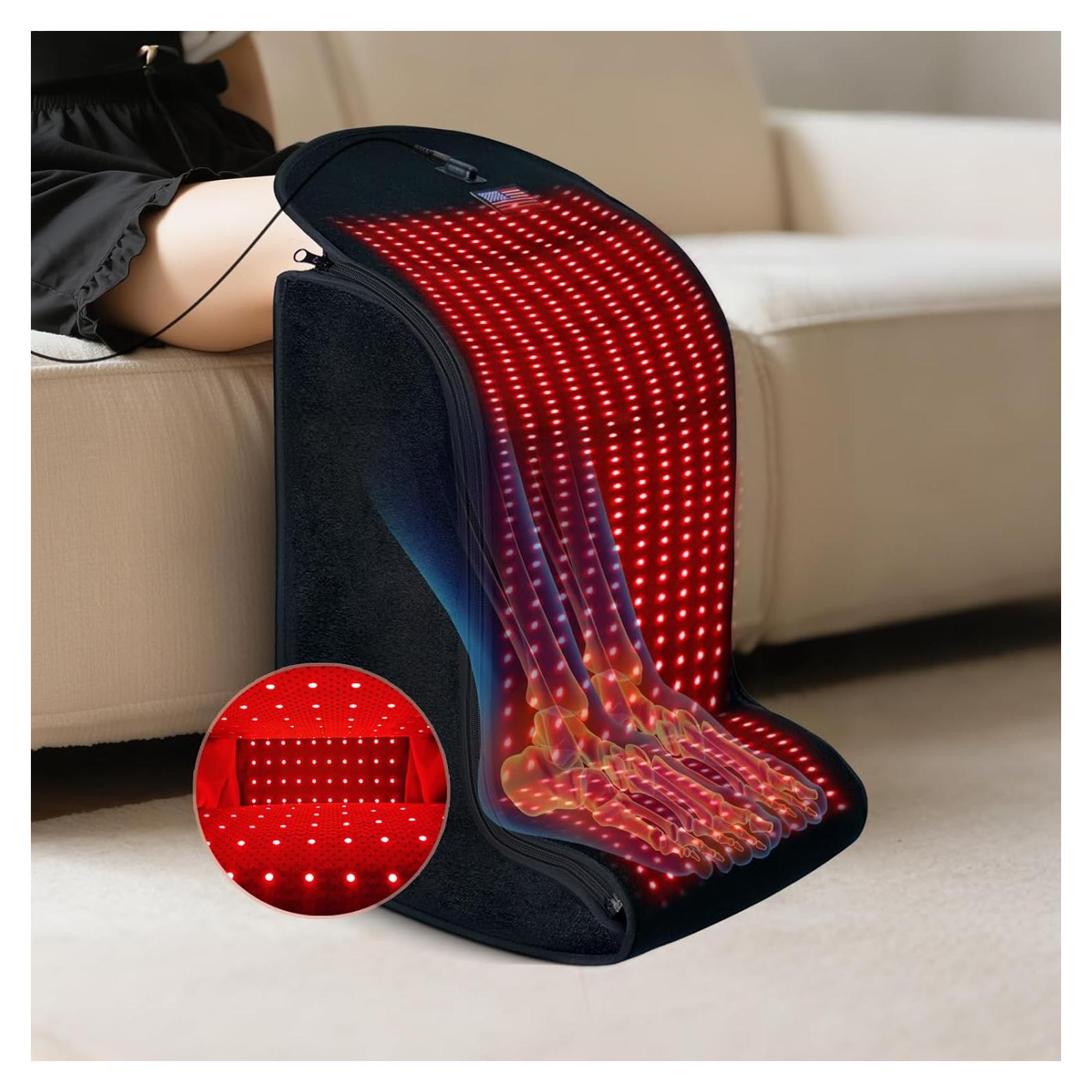 Terapia de Luz Roja para Pies MAYLINK 420 LEDs 4 Modos