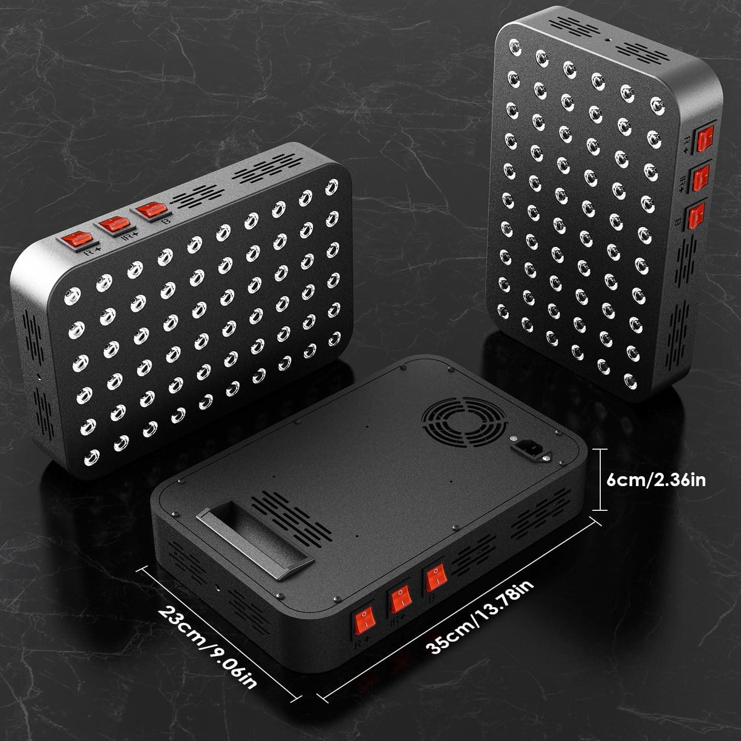 Panel de Terapia de Luz Roja Bioredrlt 300W 60 LEDs