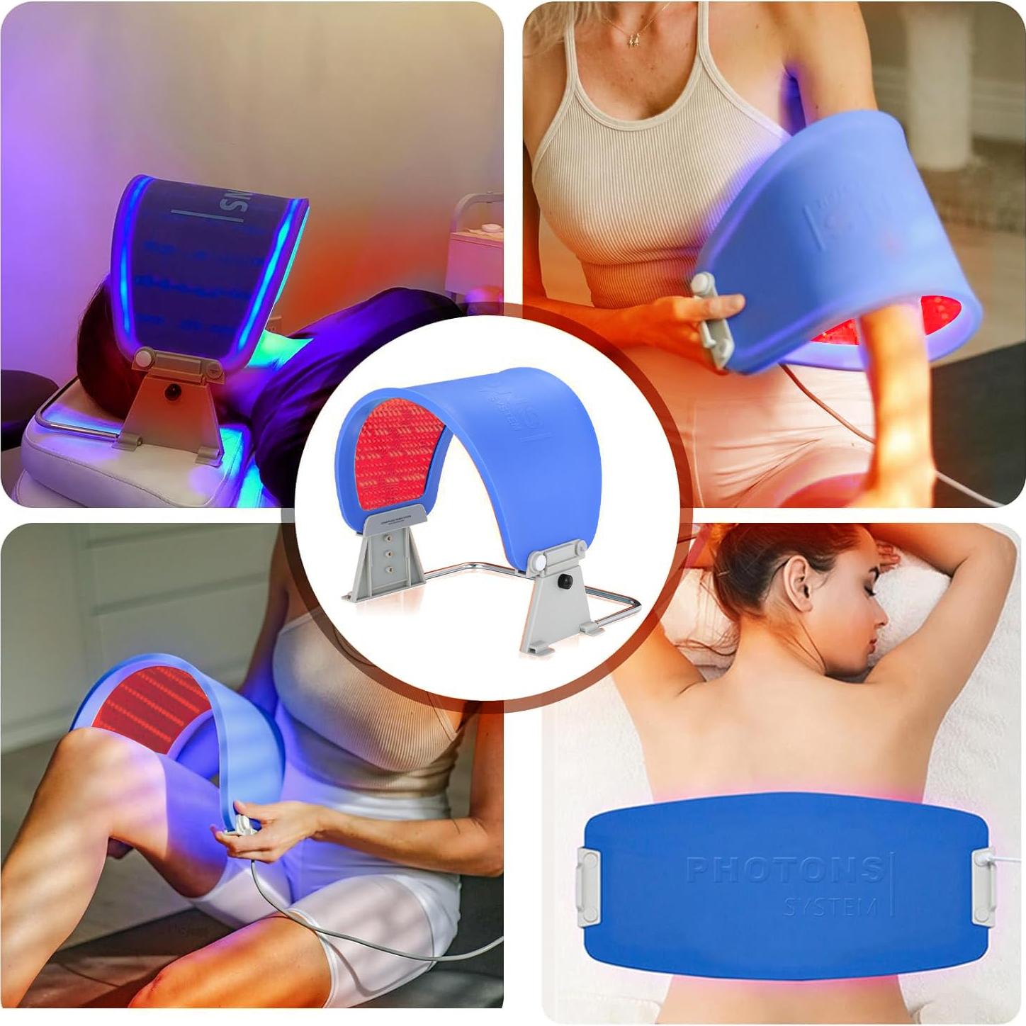 Máscara de Terapia de Luz LED ZOVIE HK209 - Cuidado Facial 7 en 1