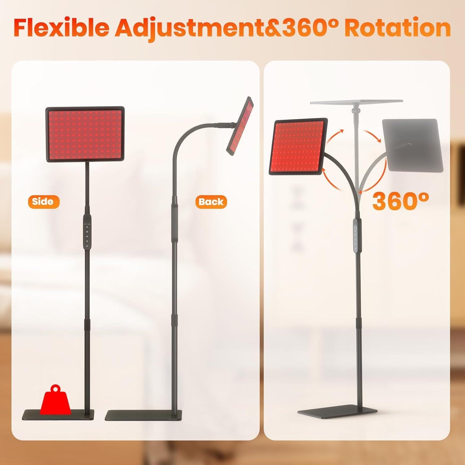 Lámpara de Terapia de Luz Roja RICIAL RT005-1 29x21cm