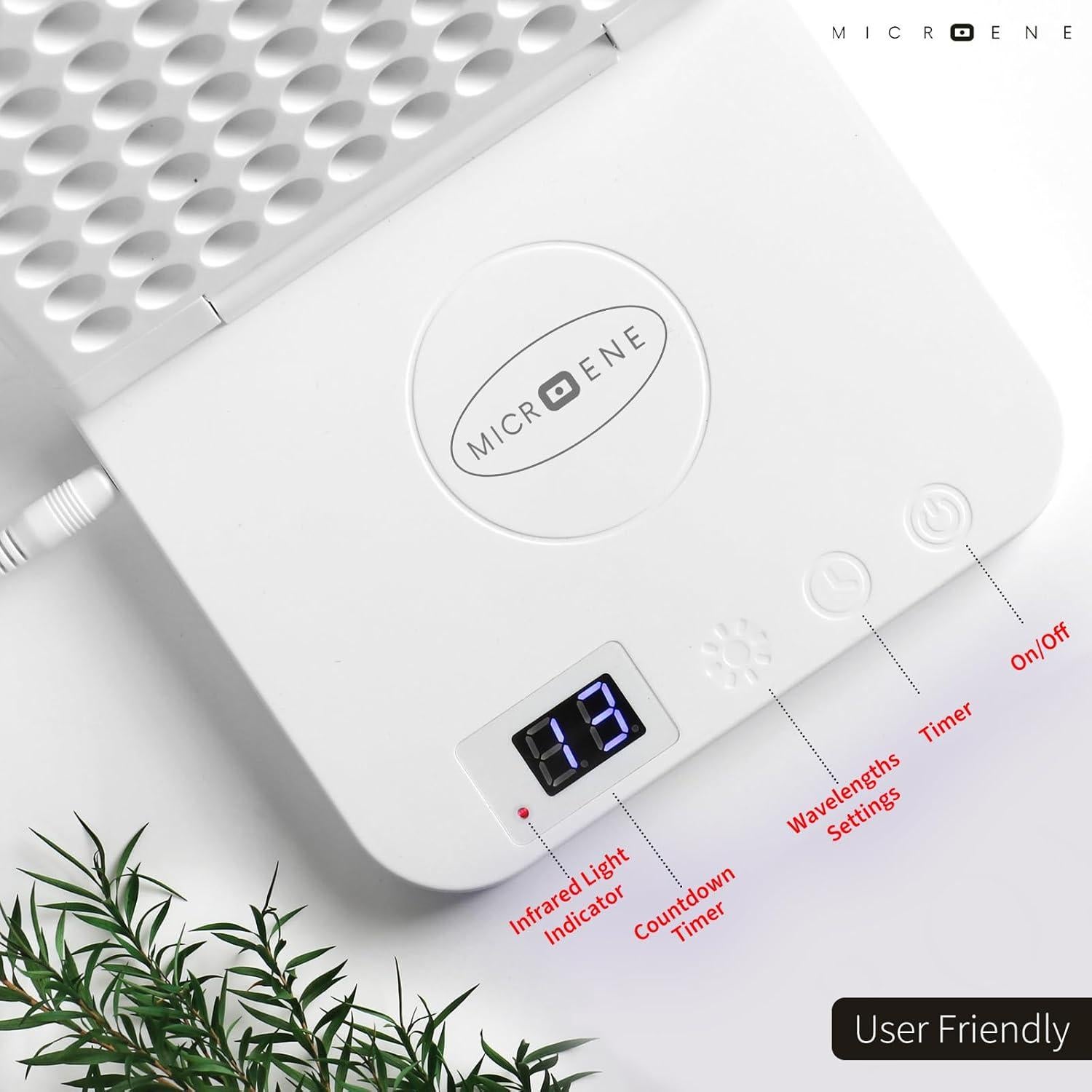 Terapia de Luz Roja Infrarroja SHONE M300200 110 LEDs 660nm 850nm