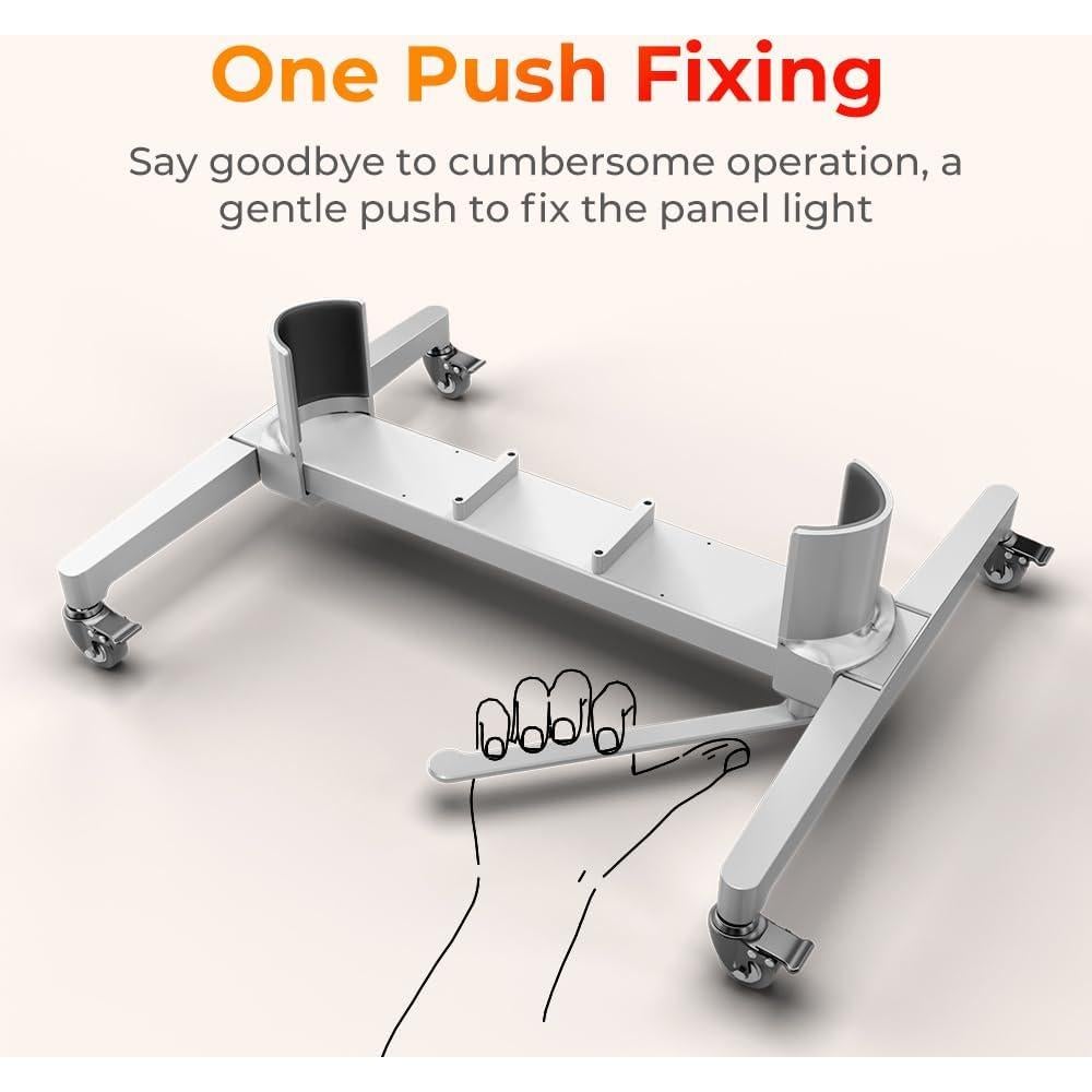 Soporte Móvil Ajustable para Terapia de Luz Roja Bestqool