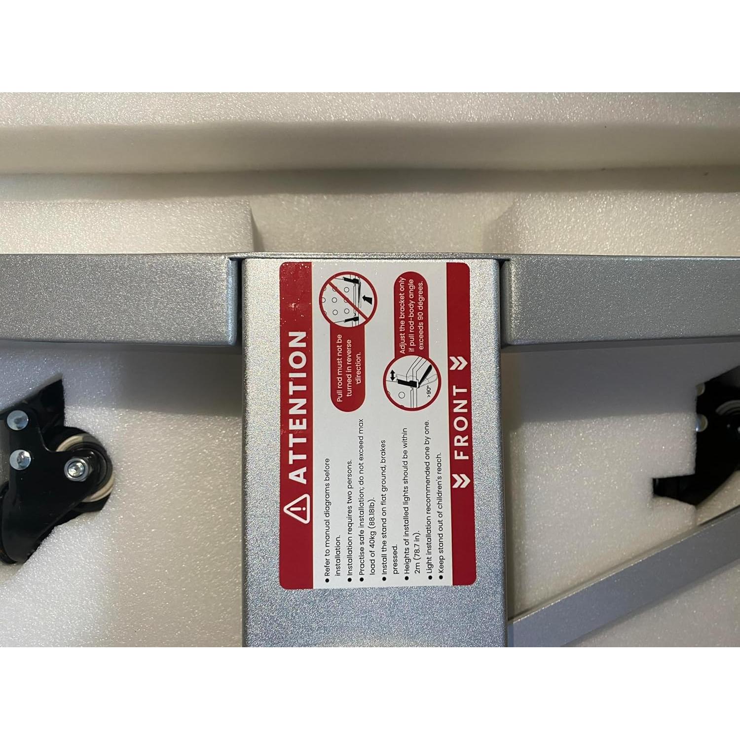 Soporte Móvil Ajustable para Terapia de Luz Roja Bestqool