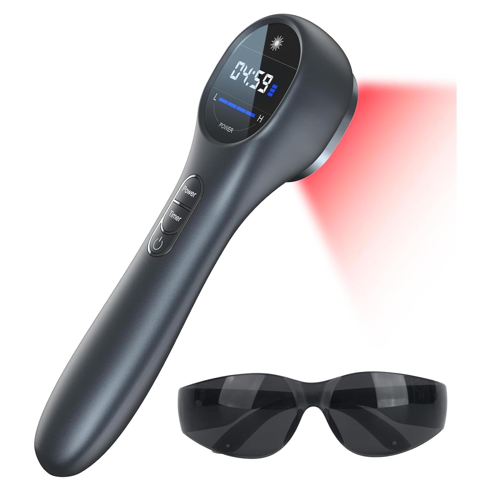 Terapia de Luz Roja Infrarroja Mhpoycd 14 LEDs 650nm y 808nm