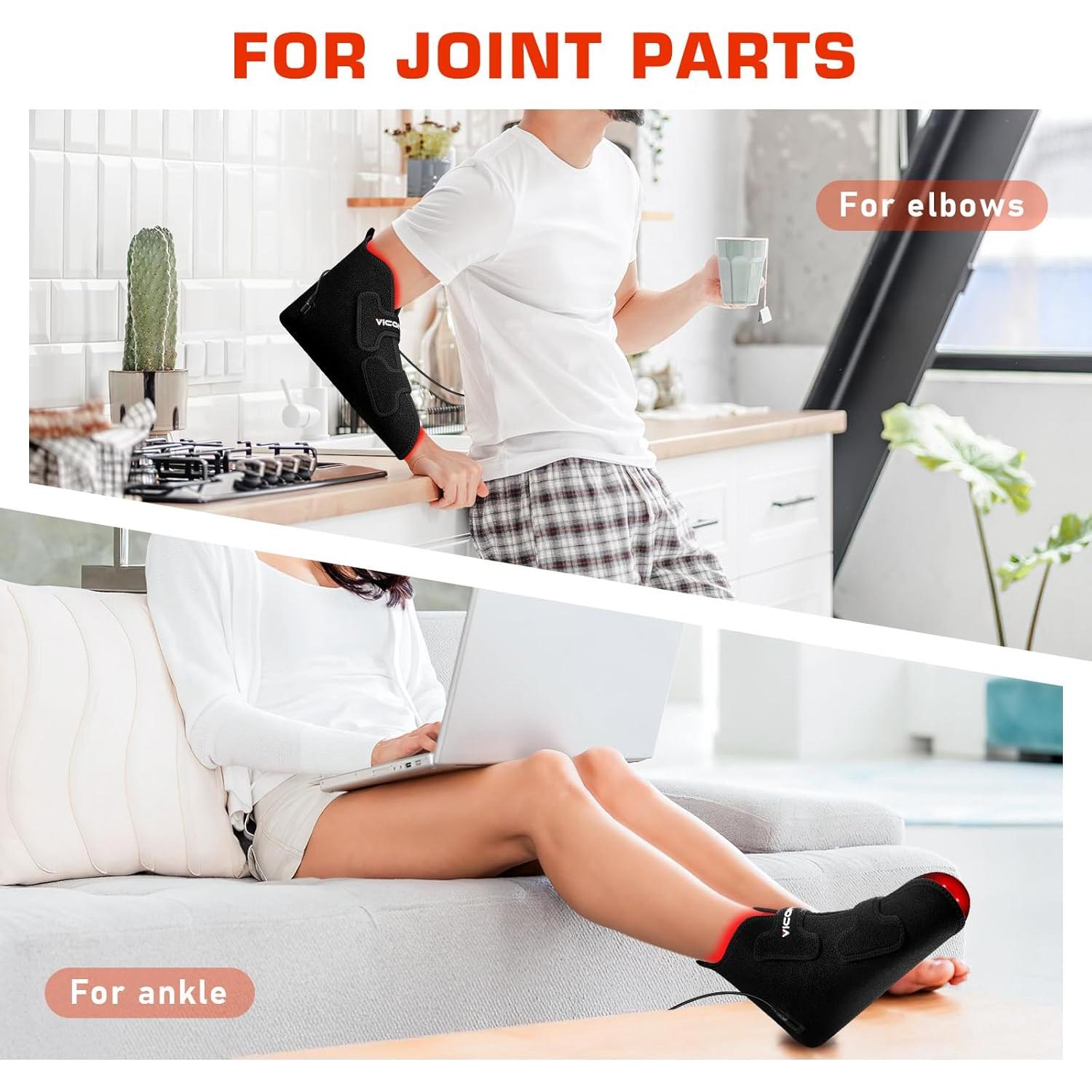 Terapia de Luz Infrarroja Roja Viconor para Pies 660nm 880nm