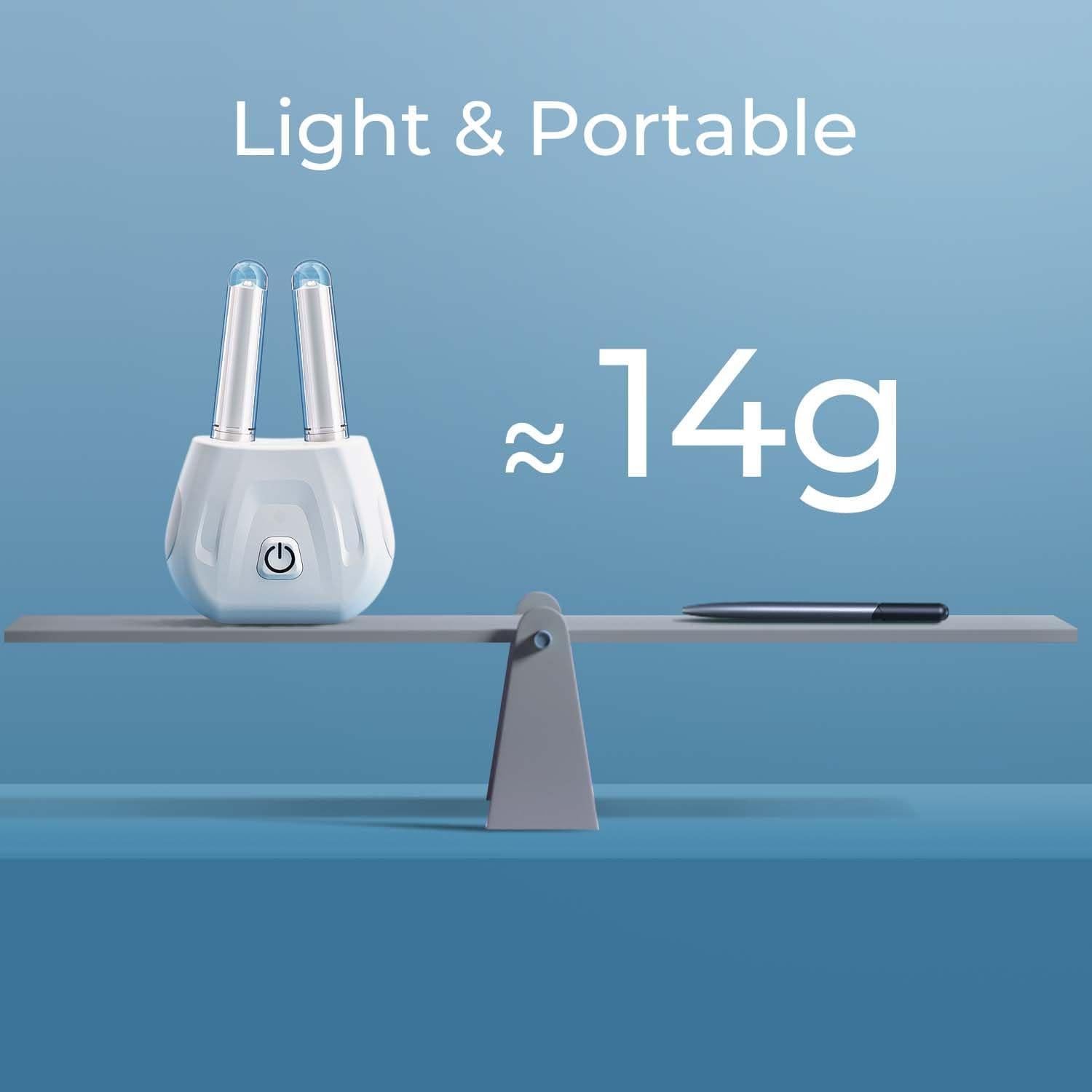 Terapia de Luz Roja Portátil Scienlodic para Nariz - Blanco